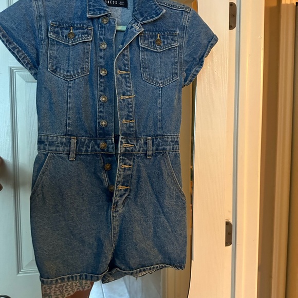 Denim Short romper !! - Picture 1 of 2